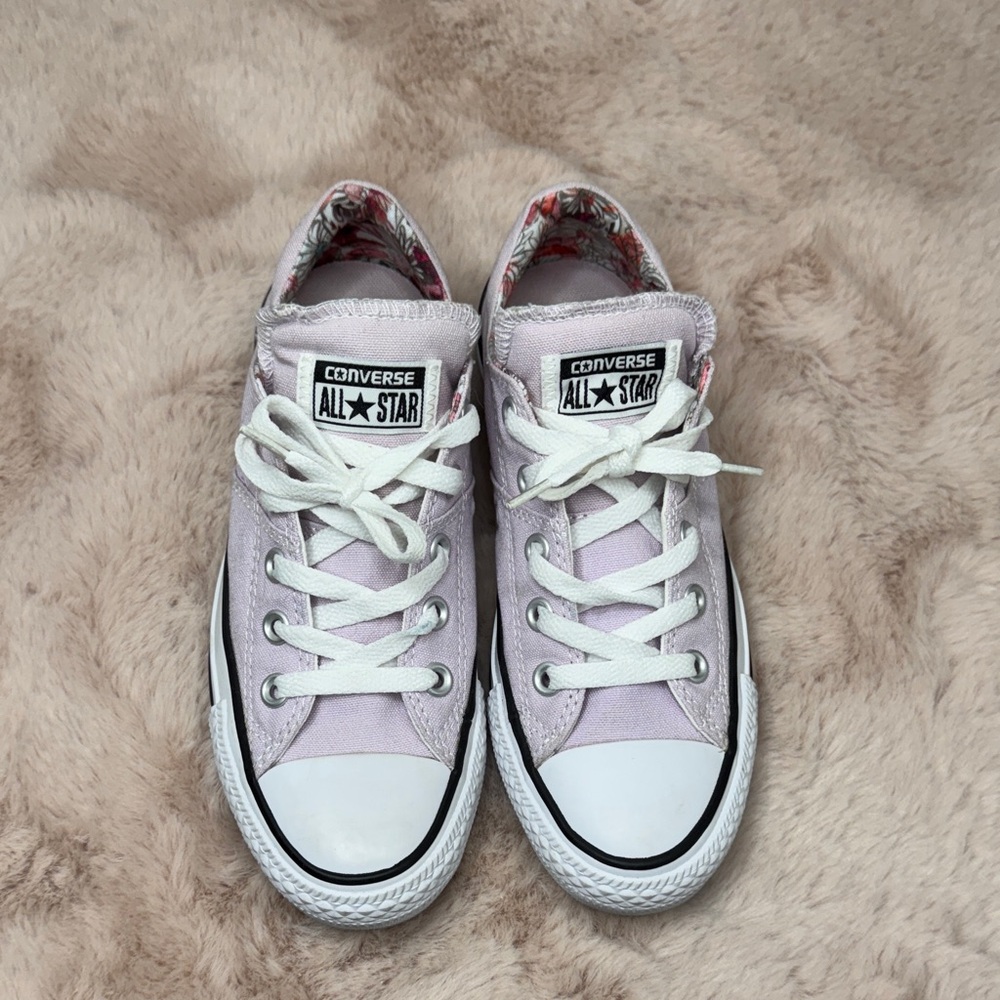 Converse All Star Light Purple Sneakers